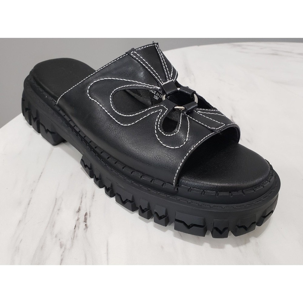 dELiA*s Dolls Kill Feeling Good Platform Sandal SLIDES CLOG MARY JANE DELIAS